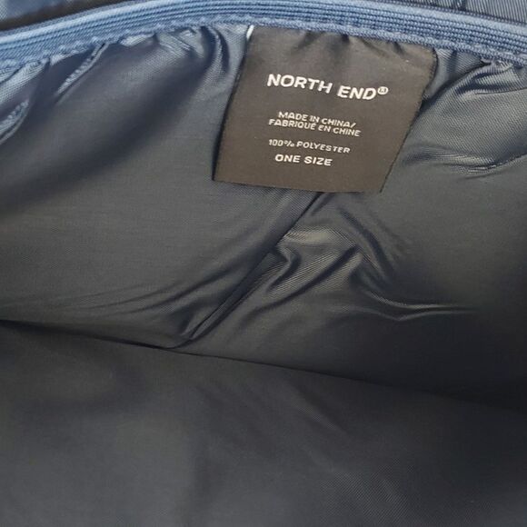 North End NE109 Convertible Insulated Backpack Tote With Handles NEW Navy - Picture 4 of 4